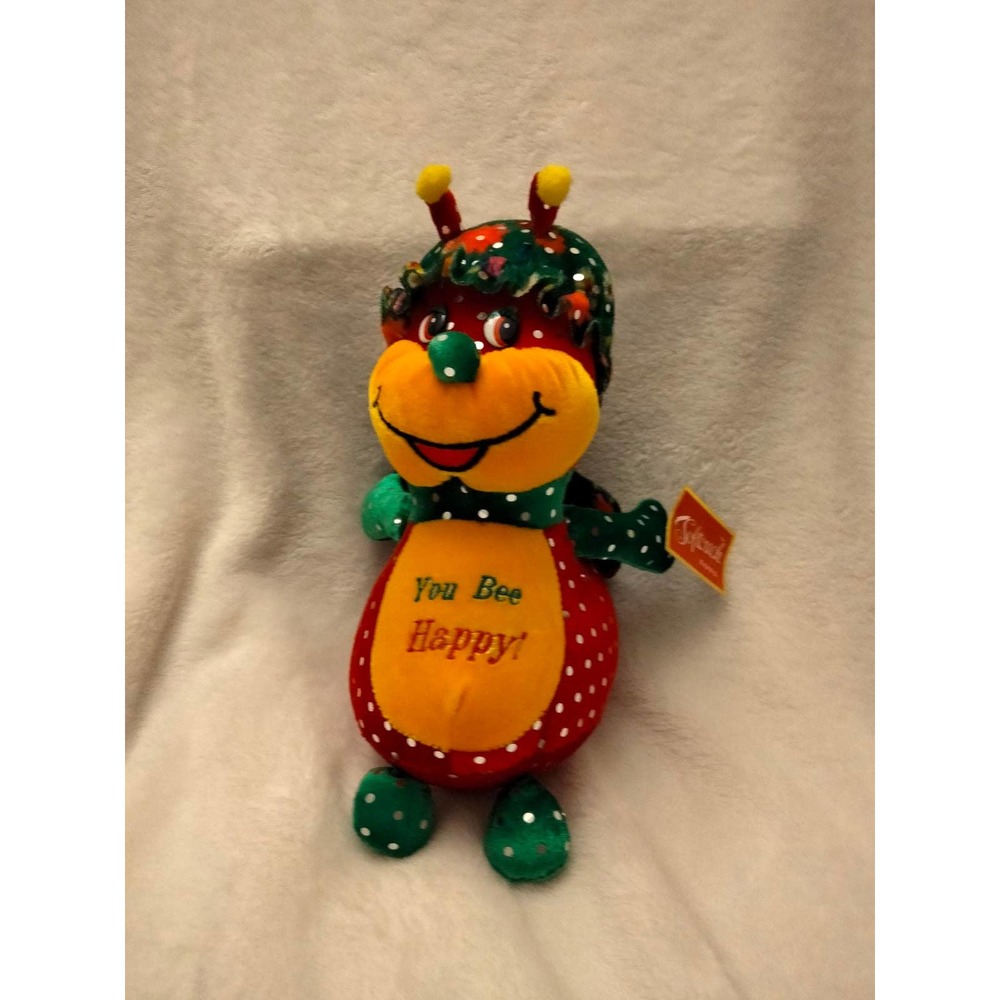 Soft touch bumble bee plush